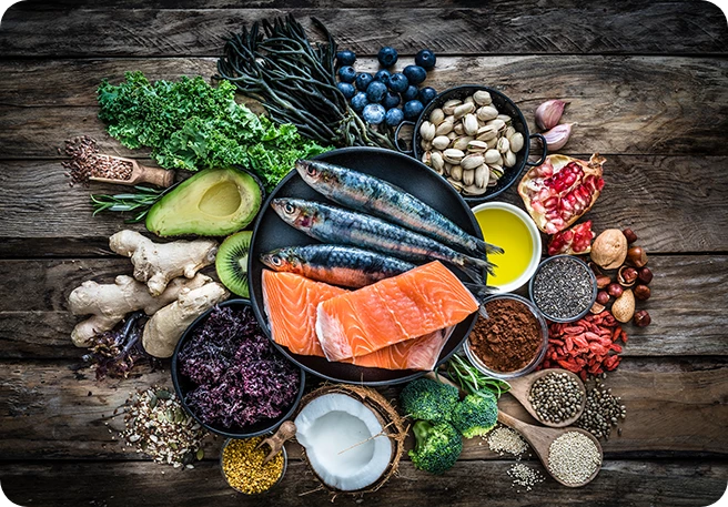 Ausgewogene Ernährung Vitamine und Mineralstoffe